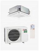 Aparat aer conditionat tip caseta 4 directii Mitsubishi Electric SLZ-M35FA2 + SUZ-M35VA 12000 BTU, Inverter, A++/A+, R32