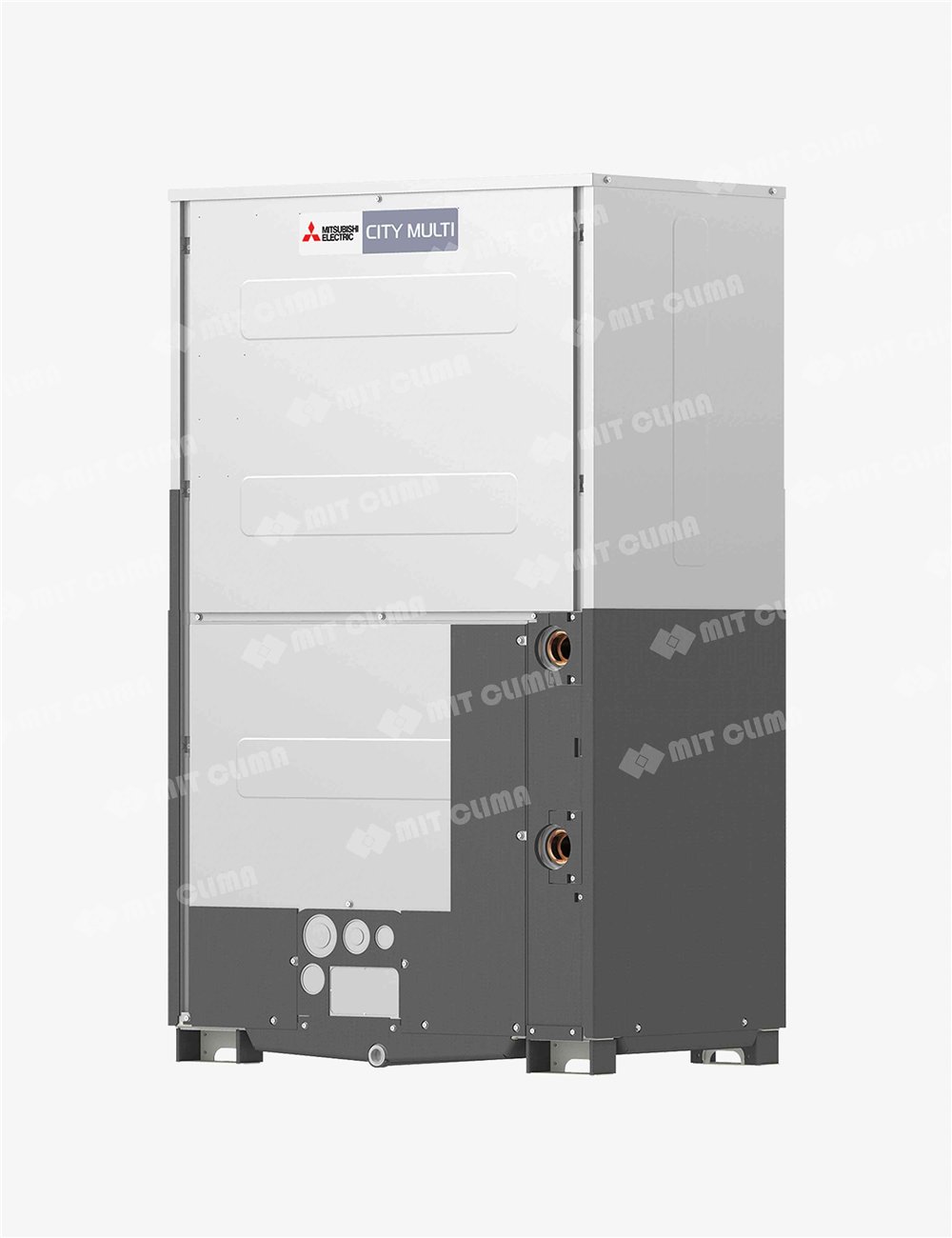 Unitate externa VRF racit cu apa Mitsubishi Electric PQHY-P550YLM-A1, capacitate racire 63 kW, incalzire 69 kW, Inverter, R410A