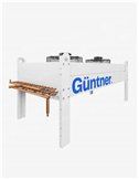 Dry Cooler Guntner Flat COMPACT GOHC, Agent frigorific Ulei, Capacitate 5-548 kW, Orizontal