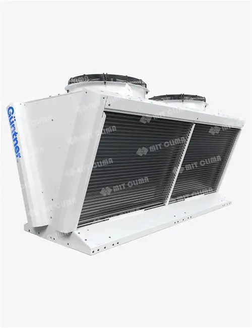 Dry Cooler Guntner V-shape COMPACT GGDC, Agent frigorific CO2, Capacitate 12-339 kW, V-Shape&Racire adiabatica hydroblu