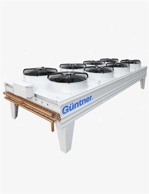 Dry Cooler Guntner Flat VARIO GCVH, Agent frigorific HFC, Capacitate 13-1456 kW, Orizontal