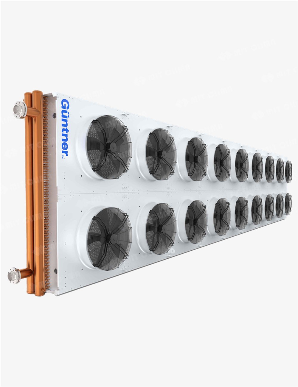 Condensator Guntner Vertical VARIO GGVV, Agent frigorific CO2, Capacitate 13-1011  kW, Vertical