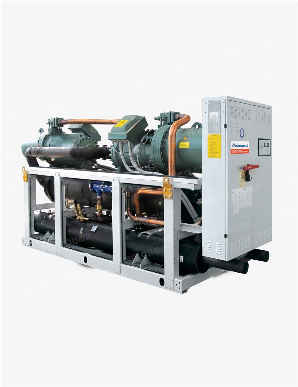 Chiller racit cu apa Climaveneta FOCS3-W Flooded HX, Capacitate 188,2 - 1693 kW, R513A