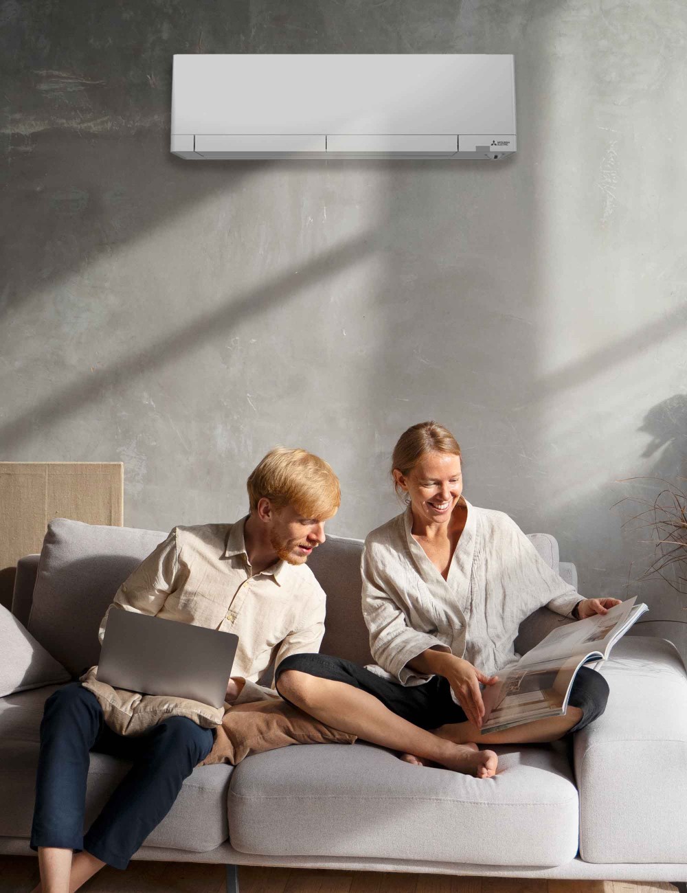 Aer conditionat Mitsubishi Electric MSZ-RW50VG + MUZ-RW50VGHZ 18000 BTU, Inverter, A++/A++, conexiune Wi-Fi