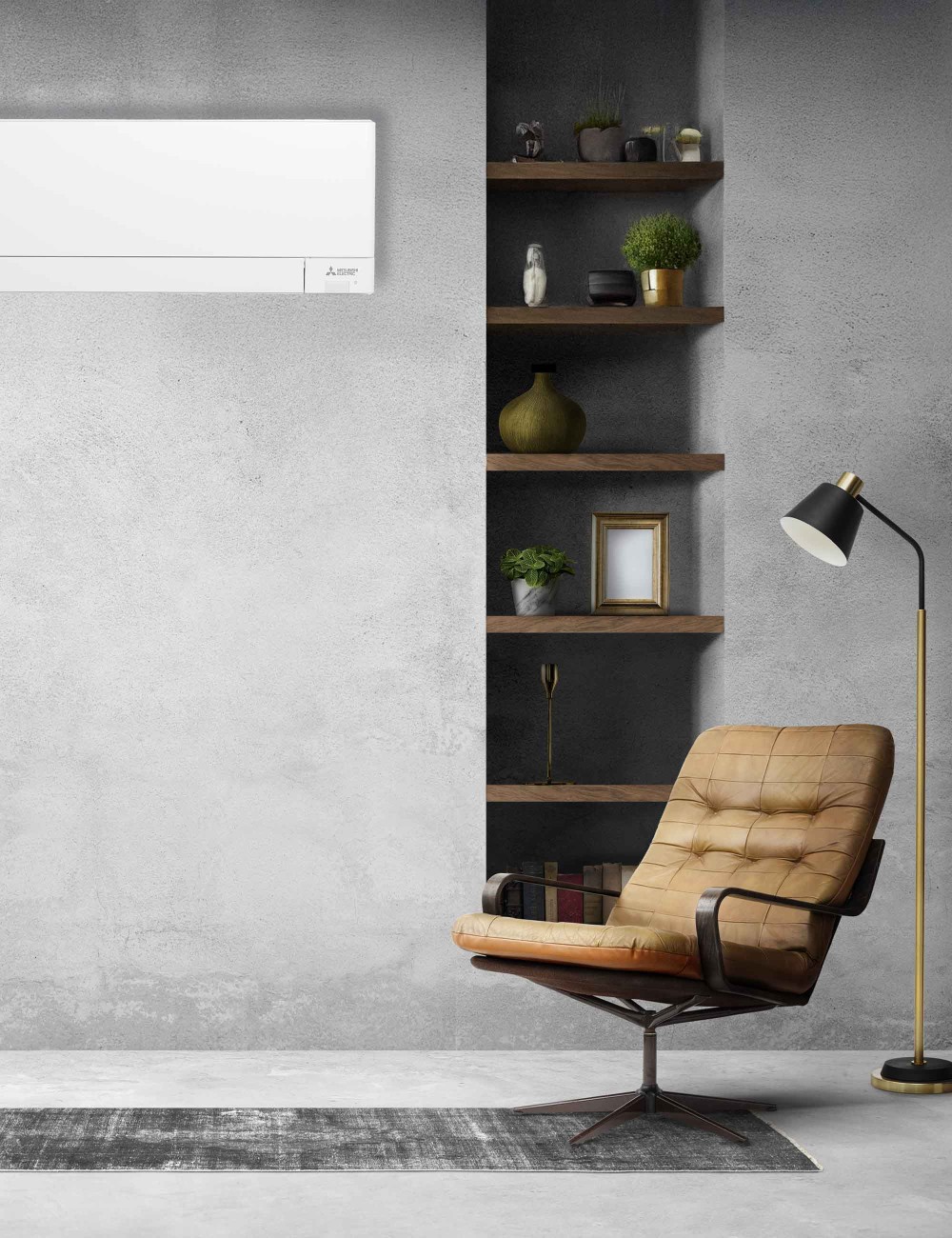 Aer conditionat Mitsubishi Electric MSZ-AY20VGKP + MUZ-AY20VG 7000 BTU, Inverter, A+++/A++, R32