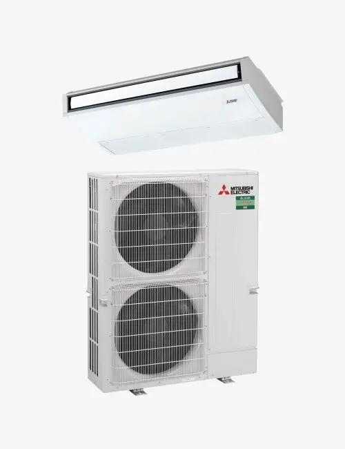 Aparat aer conditionat de tavan Mitsubishi Electric PCA-M140KA2 + PUZ-M140YKA2 48000 BTU, Inverter, R32