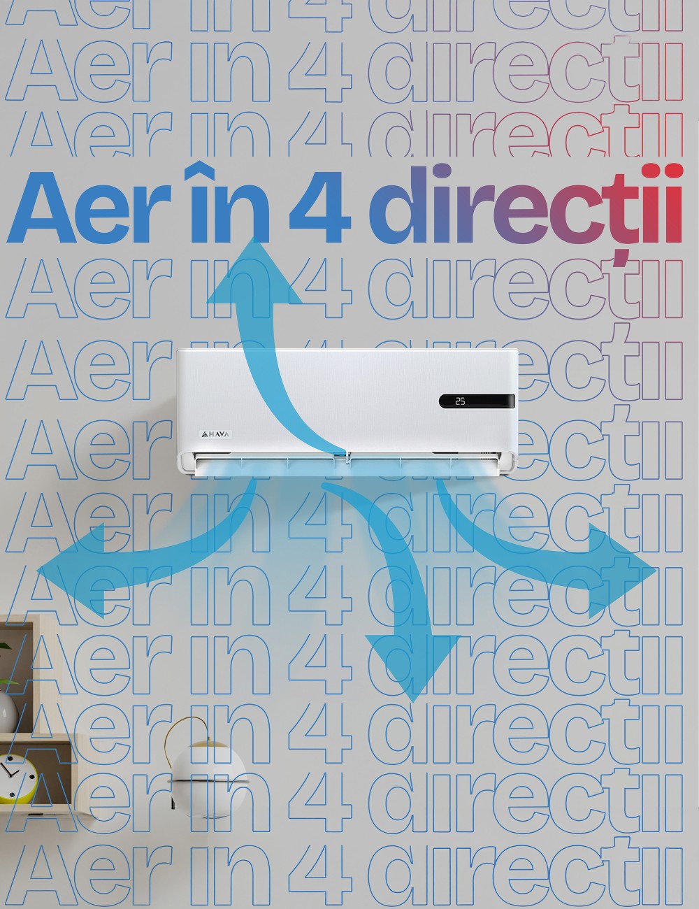 Aer Condiționat HAVA HMI-18CM 18000 BTU Inverter | MIT Clima