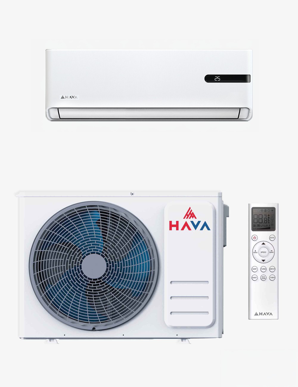 Aer conditionat HAVA HMI-18CM-G2 + HME-18CM-G2 18000 BTU, Wi-Fi, A++ racire, A+/A+++ incalzire