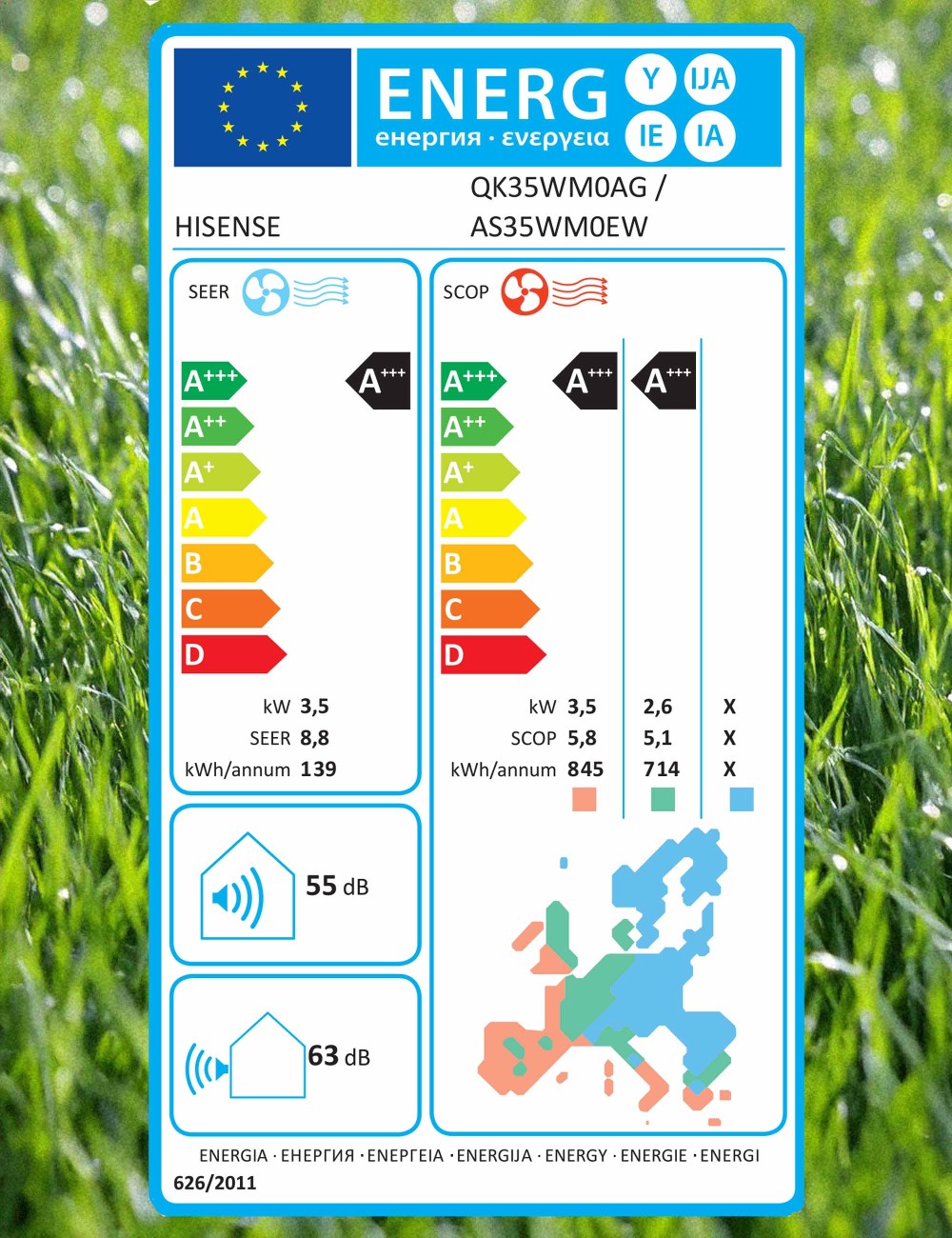 Aer Condiționat Hisense QK35WM0AG 12000 BTU | MIT Clima