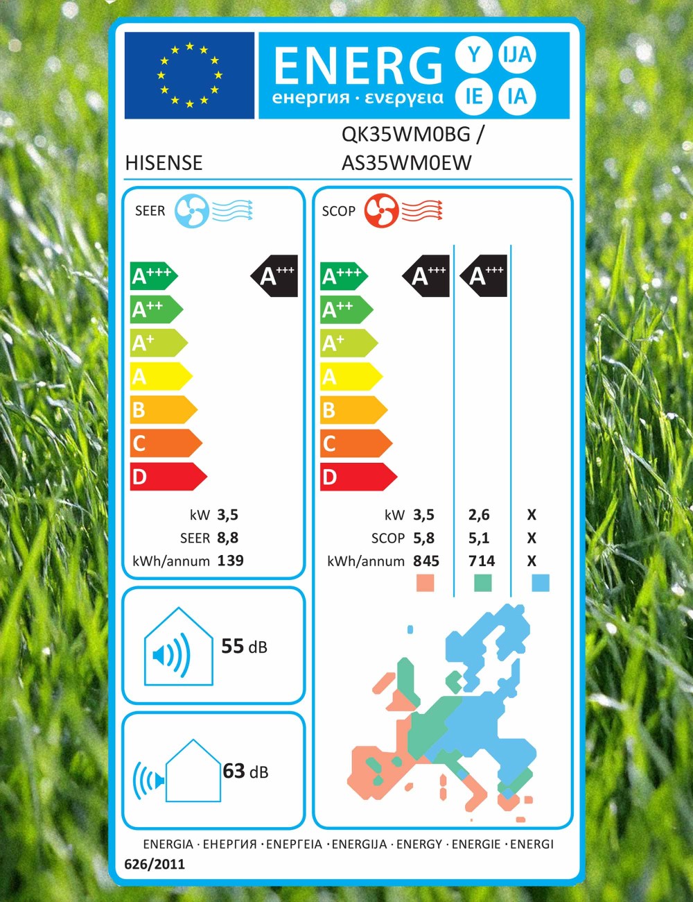 Aer Condiționat Hisense QK35WM0BG 12000 BTU | MIT Clima