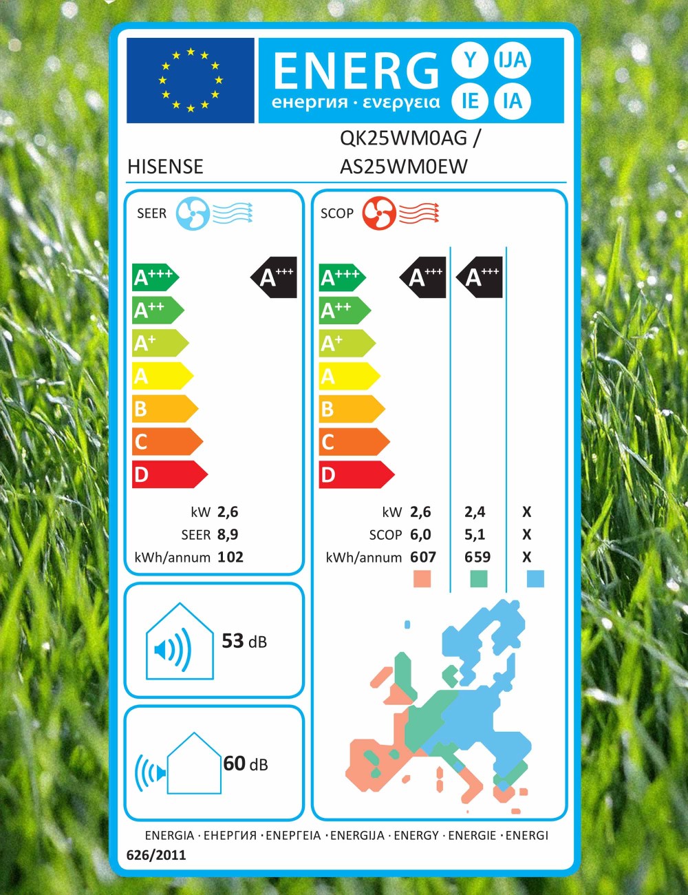 Aer Condiționat Hisense QK25WM0AG 9000 BTU | MIT Clima